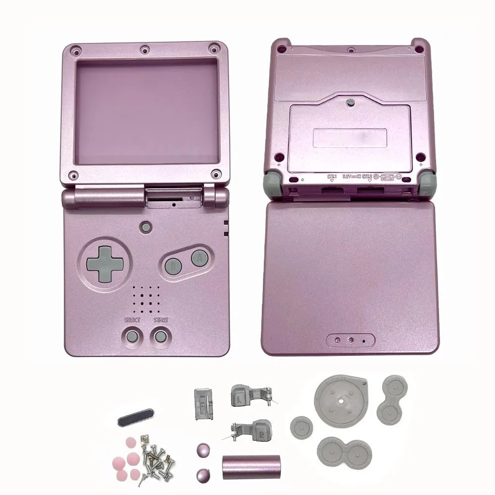 Carcasa original de repuesto de alta calidad para consola Gameboy Advance GBA SP con juego de accesorios.
