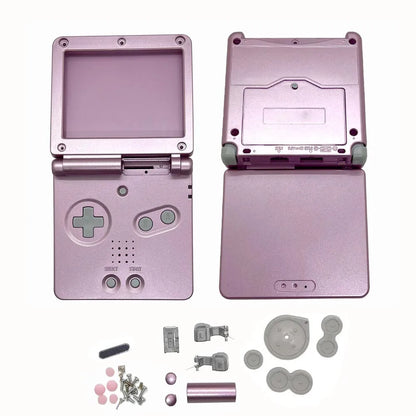 Carcasa original de repuesto de alta calidad para consola Gameboy Advance GBA SP con juego de accesorios.