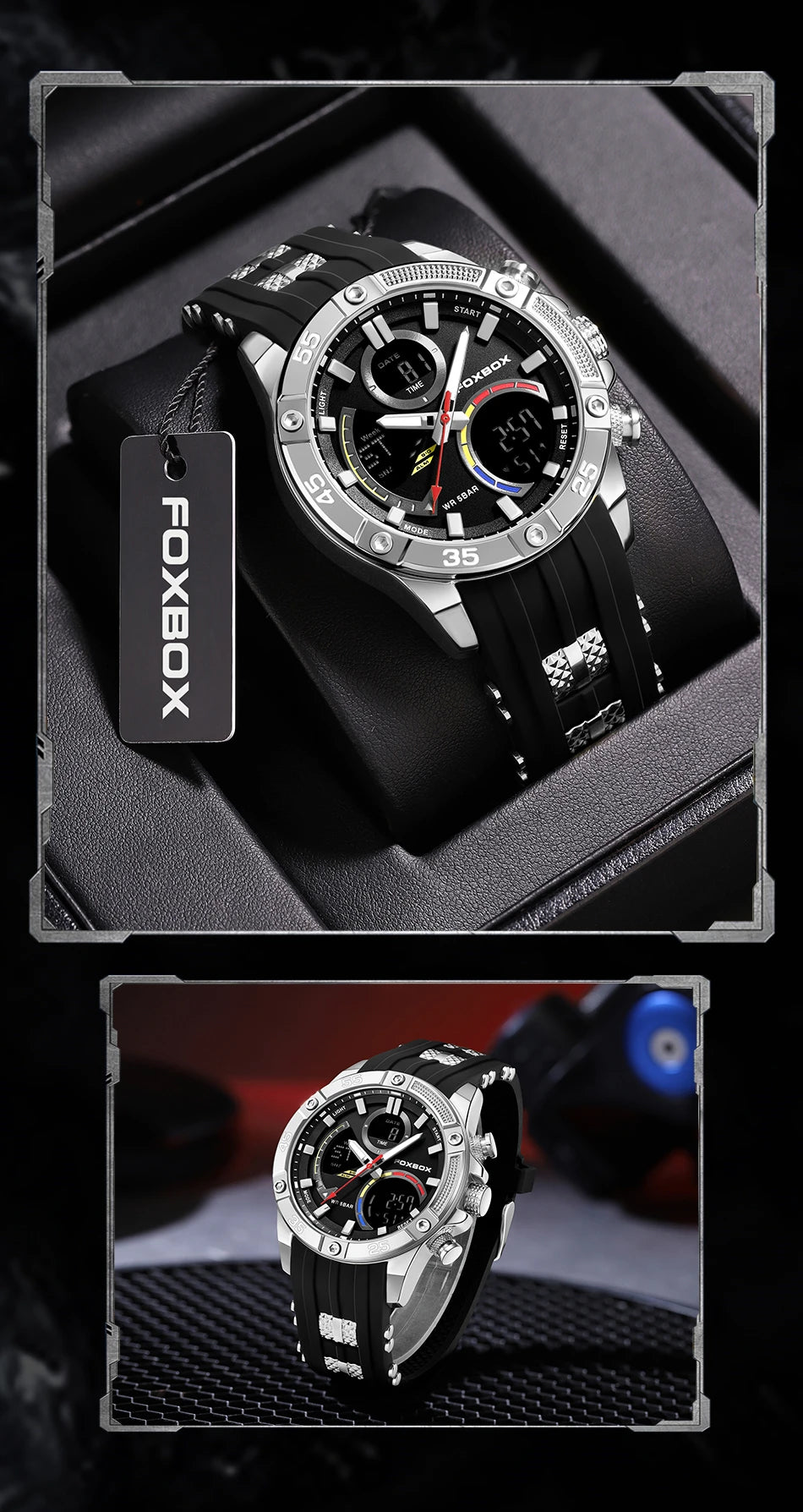 Relojes militares de moda para hombre LIGE, reloj cronógrafo deportivo original de lujo para hombre, reloj de cuarzo resistente al agua, reloj de pulsera digital