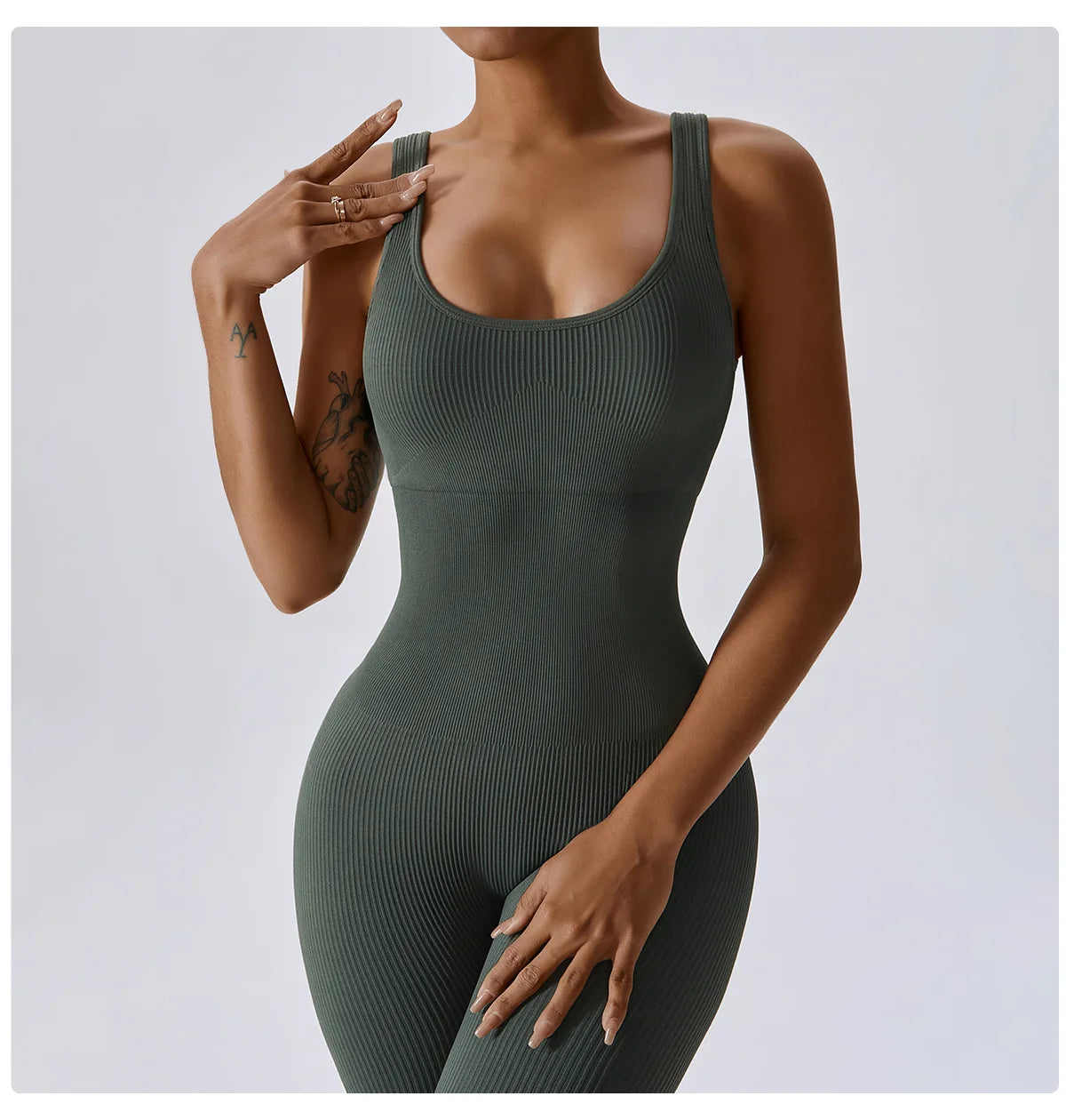 Traje de yoga de una pieza sin costuras de primavera, conjunto de entrenamiento de fitness para danza y tonificación abdominal, mono elástico, ropa deportiva de gimnasio con efecto push up