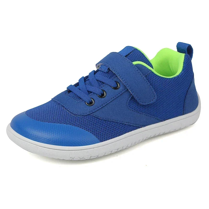 Zapatos descalzos para niños pequeños y grandes, zapatillas minimalistas anchas para niños y niñas, ligeros, de caída cero, planos naturales
