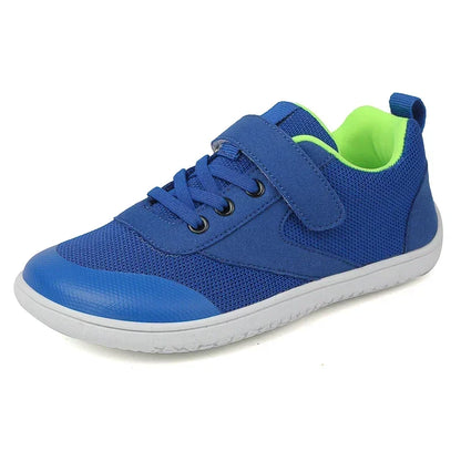 Zapatos descalzos para niños pequeños y grandes, zapatillas minimalistas anchas para niños y niñas, ligeros, de caída cero, planos naturales