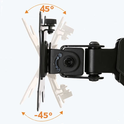 Soporte universal para un solo monitor de hasta 32 pulgadas y 9 kg por pantalla. Soporte de escritorio ajustable para ordenador.