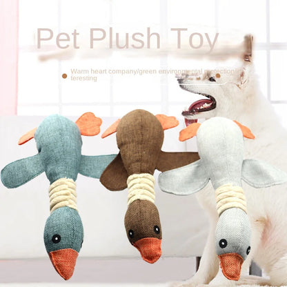 Juguetes nuevos para mascotas, Wild Goose, resistentes al ruido y a las mordeduras, para la limpieza de dientes, suministros para perros y gatos.