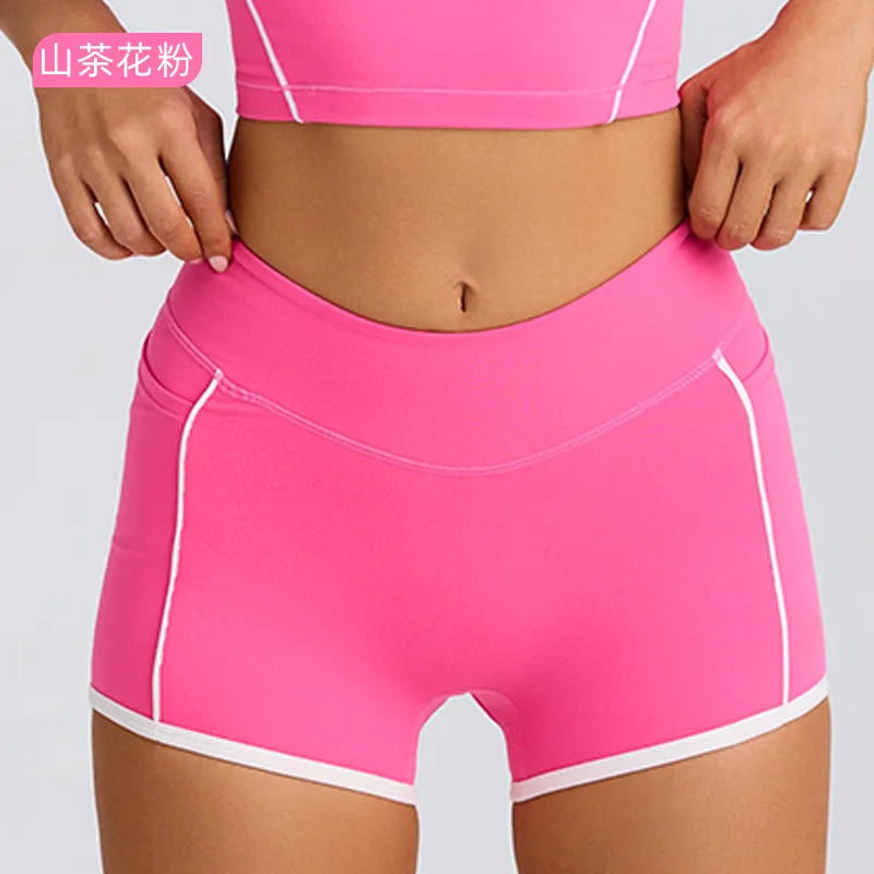 Ropa interior deportiva, chaleco, pantalones cortos, sujetador con tirantes, espalda descubierta, pilates, ajustado, elástico, para fitness, correr, yoga, conjunto de ropa para mujer