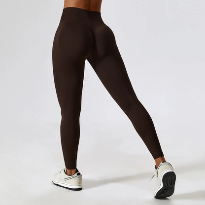 Leggings de yoga de alta calidad Hearuisavy para mujer, ideales para fitness al aire libre y gimnasio. Leggings transpirables para entrenamiento, con efecto push-up.