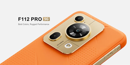 [Estreno mundial] Fossibot F112 PRO 5G Smartphone resistente, pantalla HD+ de 6,88", batería de 7150 mAh, 24 GB (8+16) + 256 GB, Android 14, cámara de 50 MP