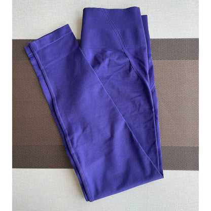 Mallas deportivas para mujer, pantalones de yoga, leggings ajustados sin costuras, suaves, de cintura alta, para gimnasio, entrenamiento, ropa deportiva y fitness.