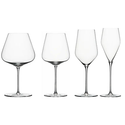 Copa de vino de cristal para banquetes de lujo estilo Zalto de JINYOUJIA, hecha a mano, extremadamente fina, artesanía magistral, copa clásica perfecta e impecable
