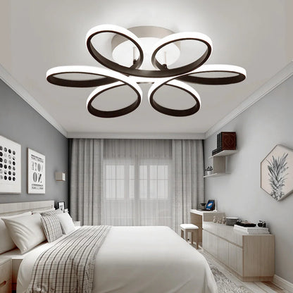 Lámpara de techo LED de estilo moderno para pasillo, balcón, dormitorio, sala de estar, hogar, iluminación interior, comedor, oficina, lustre
