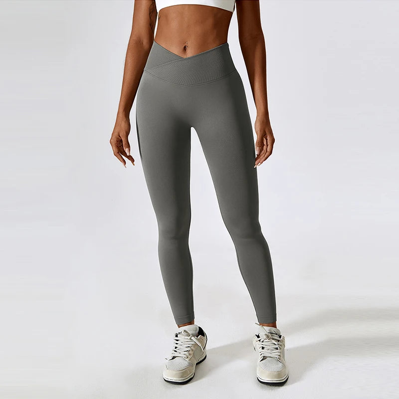 Leggings de yoga de alta calidad Hearuisavy para mujer, ideales para fitness al aire libre y gimnasio. Leggings transpirables para entrenamiento, con efecto push-up.