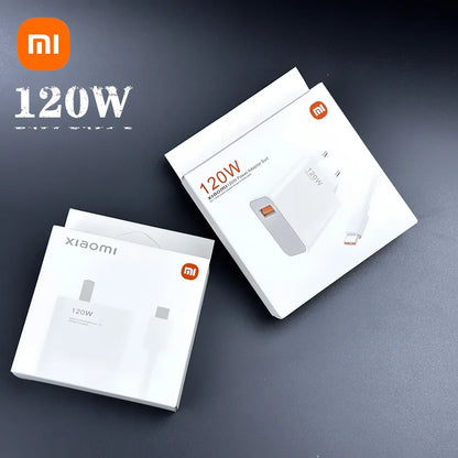 Cargador turbo original Xiaomi de 120 W, carga rápida tipo C, 6 A, adaptador de corriente, cable USB para Mi 13 Ultra, 12T Pro, 11T, RedMi Note 13