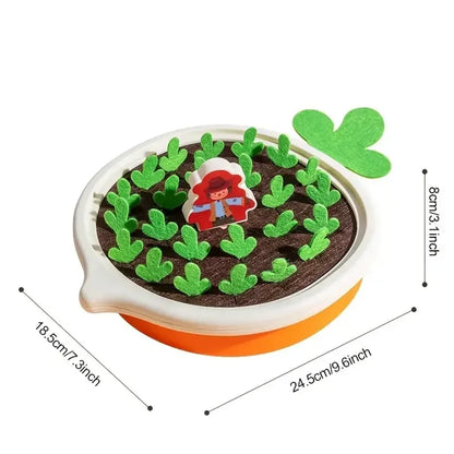 Juguetes Montessori para bebés, juguetes educativos para niños pequeños, juguetes de formas coloridas, juego de zanahorias para tirar, juguetes de conteo y descubrimiento para niños que aprenden.