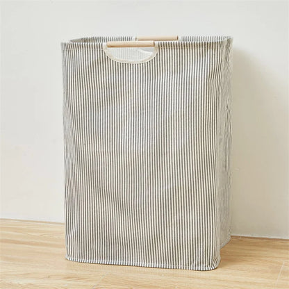 Cesta de lavandería de gran capacidad para ropa sucia con asa, cesta plegable para ropa, accesorios de baño