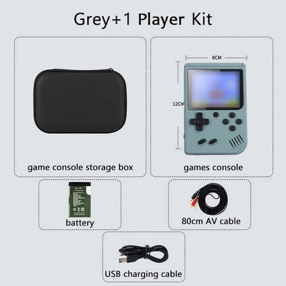 Consola retro arcade de 5 pulgadas con más de 500 juegos clásicos integrados para Game Boy, emulador de TV, videojuegos, reproductor de juegos portátil