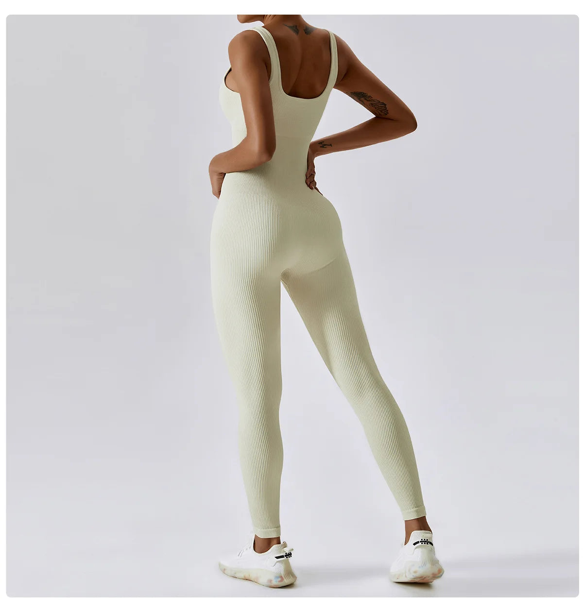 Traje de yoga de una pieza sin costuras de primavera, conjunto de entrenamiento de fitness para danza y tonificación abdominal, mono elástico, ropa deportiva de gimnasio con efecto push up