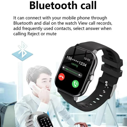Reloj inteligente Xiaomi con pantalla HD de 1,44 pulgadas, respuesta a llamadas, vista previa de mensajes, modos deportivos, esfera personalizada, pronóstico del tiempo para hombres y mujeres (2025)