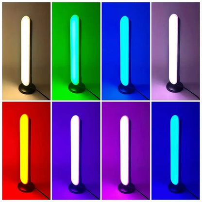 Barra de luz LED USB con cambio de color RGB, control remoto para TV, sinfonía, atmósfera, tiras de luz, música, ritmo, lámpara de captación ambiental, decoración