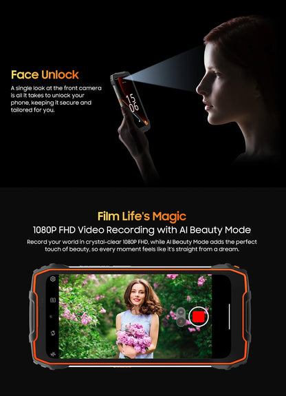 [Estreno mundial] Blackview OSCAL PILOT 1: Teléfono resistente, smartphone de 6 GB y 256 GB, pantalla HD+ de 6,67", batería de 15000 mAh y NFC.