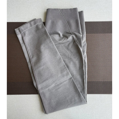 Pantalones deportivos ajustados sin costuras TKITK, leggings de gimnasio para mujer, pantalones de yoga suaves de cintura alta, ropa deportiva para fitness.