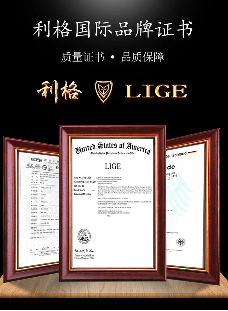 FOXBOX Relojes deportivos de lujo para hombre, reloj de pulsera de cuarzo de lujo, acero, resistente al agua, doble pantalla, relojes militares para hombre, reloj hommes