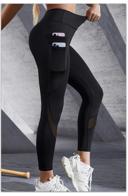 Leggings sin costuras 2024 con bolsillo para mujer, mallas suaves para entrenamiento, ropa deportiva, pantalones de yoga, cintura alta, ropa de gimnasio, leggings de spandex, novedad.