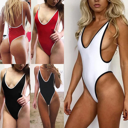 Traje de baño para mujer, transpirable, sexy, elástico, para playa, lencería de baño, trajes de baño para mujer con tirantes, conjuntos de bikini, ropa interior
