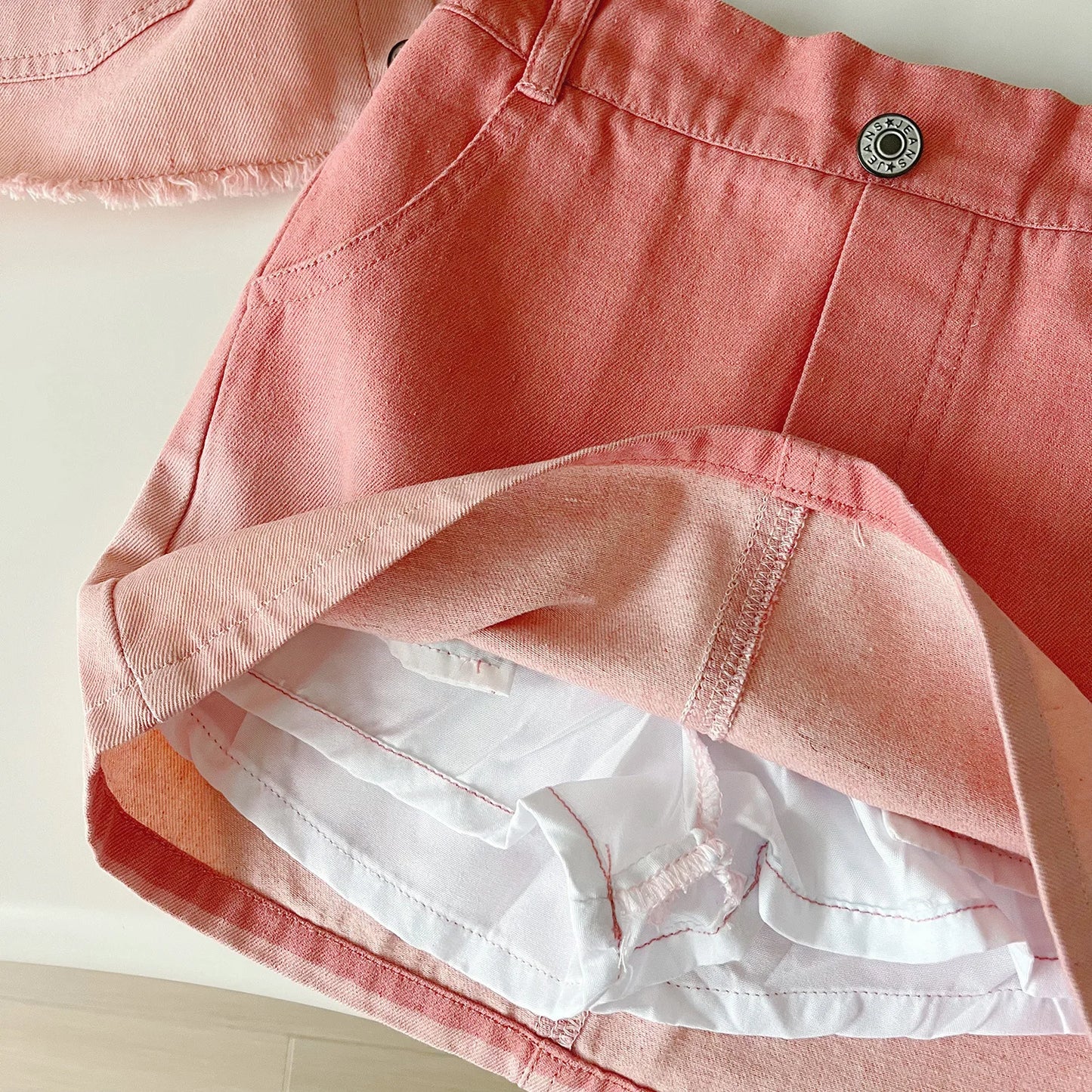 Conjuntos de ropa para niños: top vaquero con cuello halter, camiseta sin mangas y falda, 3 piezas, ropa de niña, ropa de boutique para niños de 2 a 7 años.