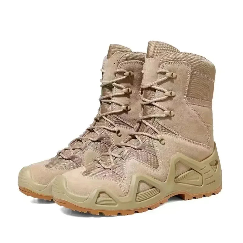 Botas tácticas de combate para hombre, impermeables, para senderismo, trabajo y escalada. Botas tácticas militares de intervención y seguridad.