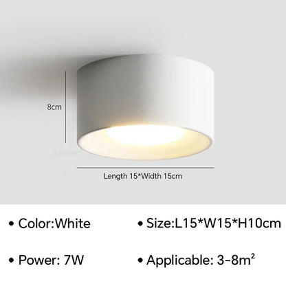 Lámparas LED de techo para sala de estar, dormitorio, pasillo, estilo moderno, estilo nórdico, minimalista, para decoración de interiores.