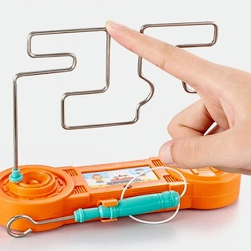 Juguete de choque eléctrico para niños, educativo, laberinto táctil eléctrico, juego divertido para fiestas, experimento científico, juguetes para niños, regalo