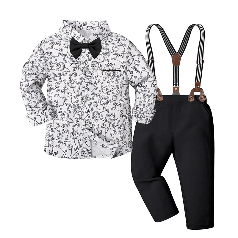 Ropa para bebé niño, traje de boda para niño pequeño, conjunto de regalo para fiesta de cumpleaños escolar para niño, traje formal de Pascua para iglesia, fotografía diaria