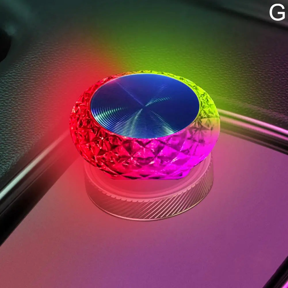 Luces ambientales USB para coche, mini lámparas LED portátiles de ambiente, luces decorativas interiores para coche y ordenador, iluminación ambiental