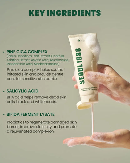 KSECRET SEOUL 1988 Cuidado de la piel, Limpiador espumoso, Crema para ojos, Esencia iluminadora, Antiedad, Hidratante, Mejora la elasticidad de la piel