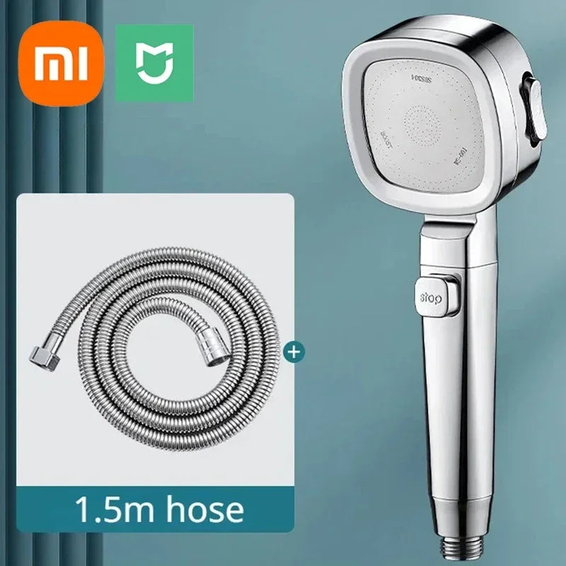 Cabezal de ducha Xiaomi de alta presión con 3 modos, filtro ajustable, juego de ducha, accesorios para el baño, rociador.