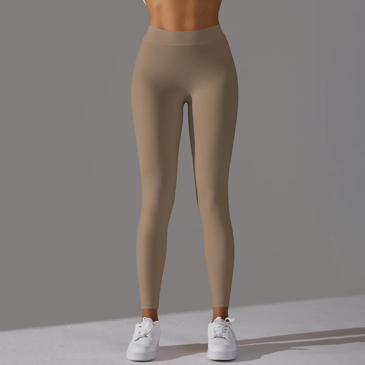 Women Seamless Solid Leggings Knitted High Waist Sports Leggings Fashion Hip Lifting Running Yoga Sport Gym Tights Pantalones