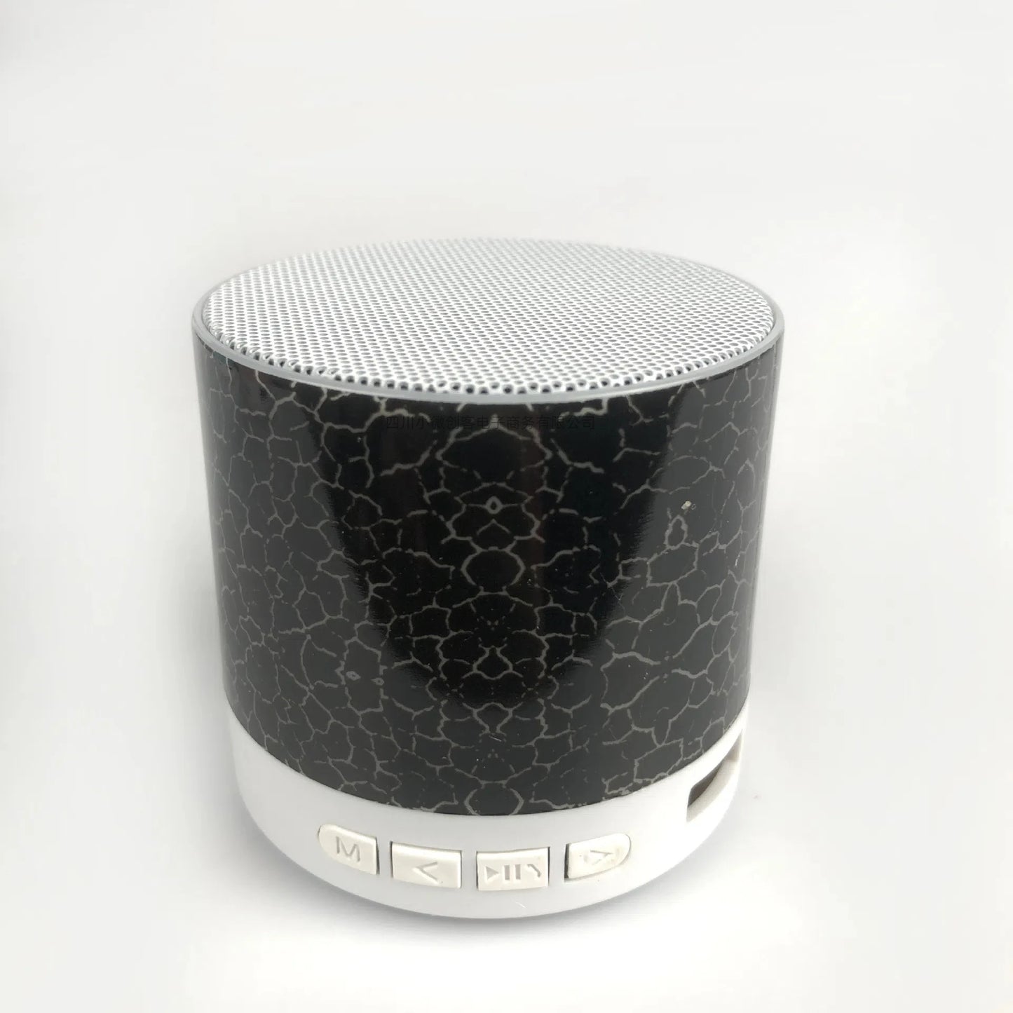 Mini altavoz Bluetooth inalámbrico con LED, tarjeta SD, subwoofer USB, columna de sonido de música MP3 portátil para PC y teléfono móvil
