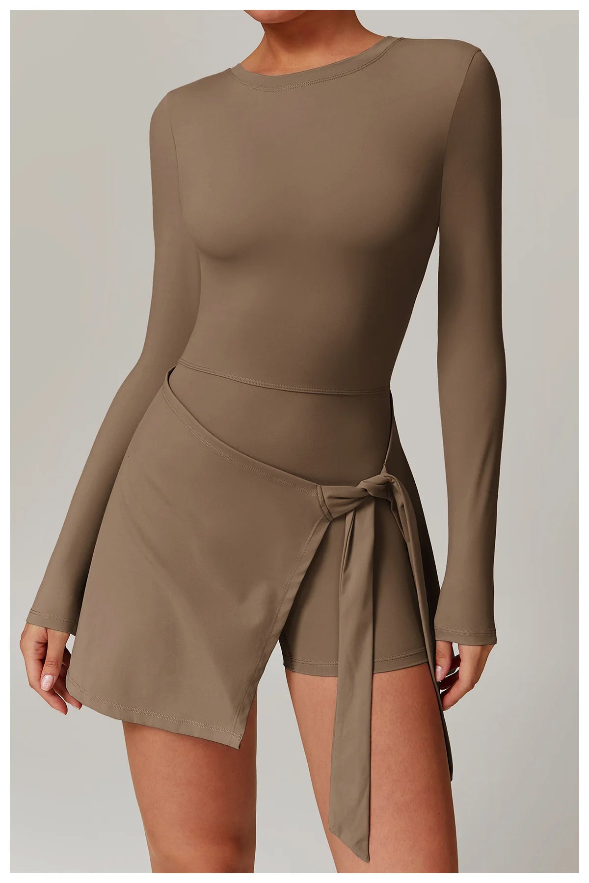 Conjunto de gimnasio de manga larga, mono deportivo corto sin mangas para mujer, ropa de yoga, monos de entrenamiento de una pieza para mujer, monos de recreación