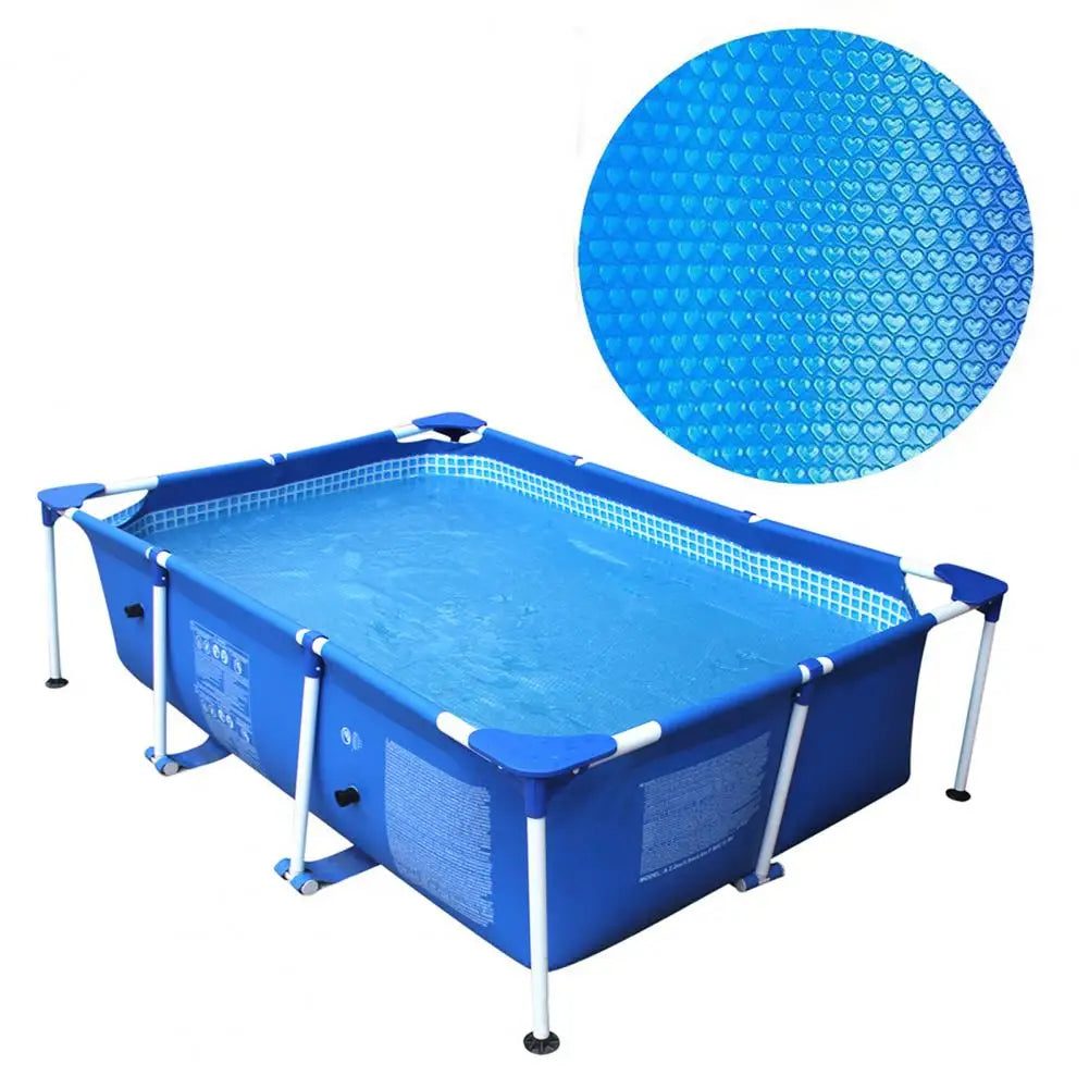 Protector de piscina rectangular para exteriores, impermeable, resistente al polvo, duradero y resistente a los rayos UV, para todo tipo de piscinas.