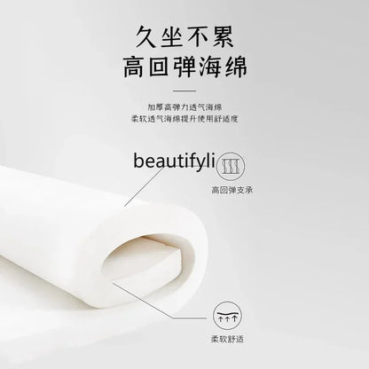 Cama de champú con masaje automático para barbería, lavabo de cerámica con descarga.