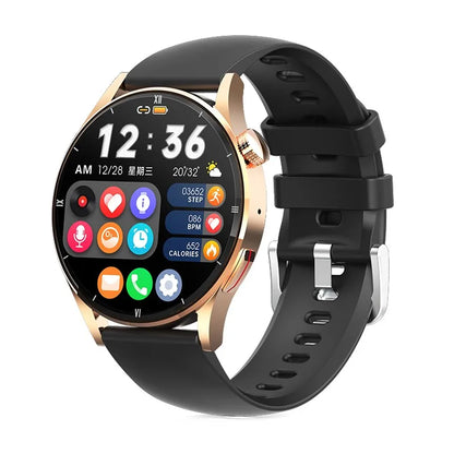 FOXBOX Watch GT3 Pro Reloj inteligente con pantalla AMOLED para hombre, esfera personalizada, respuesta a llamadas, deportivo, fitness, resistente al agua, LIGE