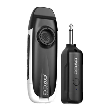 Kazoo eléctrico con receptor, carga USB, instrumento musical profesional, mini kazoo de tono ajustable para conectar altavoz.