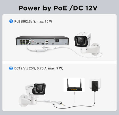 Cámara IP ASECAM 4K 8MP PTZ con zoom óptico 30X, IA, detección de vehículos, WDR, PoE, videovigilancia de seguridad CCTV, compatible con IMX415 Hikvision.