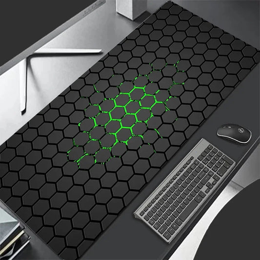 Alfombrilla de ratón hexagonal para ordenador, nueva alfombrilla XXL para teclado, alfombrilla de ratón para gamer, suave, para oficina, mesa de escritorio, alfombrilla grande para ratón