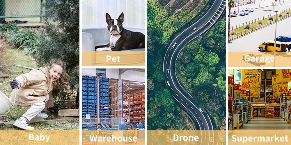 Cámara de seguridad exterior inalámbrica IP de 4 MP con alimentación solar, WiFi, batería de 7800 mAh, detección humana PIR y visión nocturna.