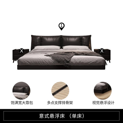 Cama de masaje para dormir de hospital, dormitorio, cama doble para niños, cama moderna, caja fuerte de cuero, suite matrimonial, muebles de salón