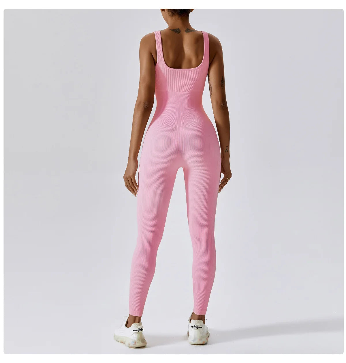 Traje de yoga de una pieza sin costuras de primavera, conjunto de entrenamiento de fitness para danza y tonificación abdominal, mono elástico, ropa deportiva de gimnasio con efecto push up