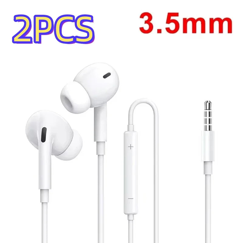 Auriculares originales con cable Bluetooth para Apple iPhone 14 Pro Max 13 12 11 X XS XR 8 7 6 Plus, accesorios para teléfono