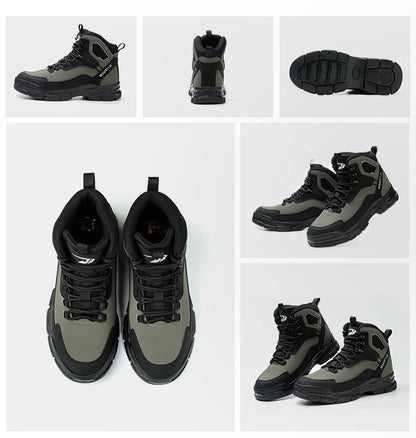 Zapatos de seguridad de alta calidad para hombre, zapatos de trabajo con puntera de acero, botas de seguridad para hombre y mujer, botas de trabajo anti-aplastamiento, botas de trabajo indestructibles.