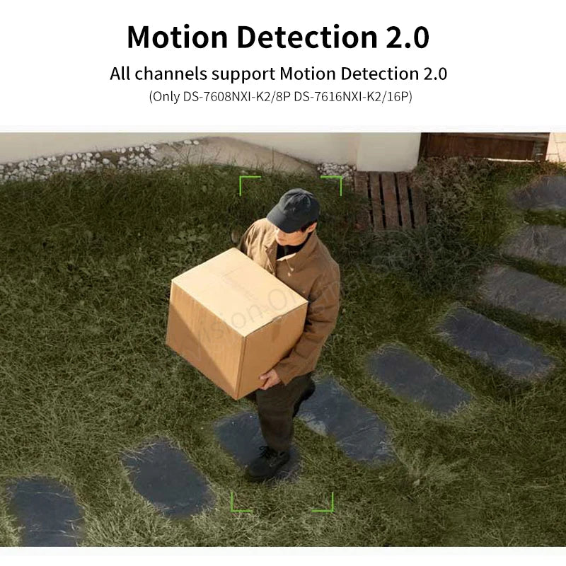 NVR Hikvision AcuSense 4K de 4, 8 y 16 canales para cámaras IP con PoE: DS-7604NXI-K1/4P, DS-7608NXI-K2/8P, DS-7616NXI-K2/16P